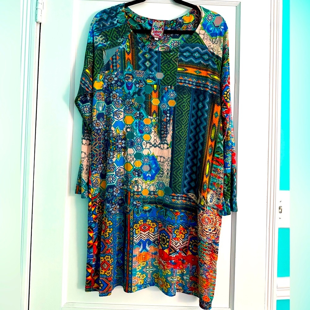 Johnny Was Nelsona Tunic dress. Size L